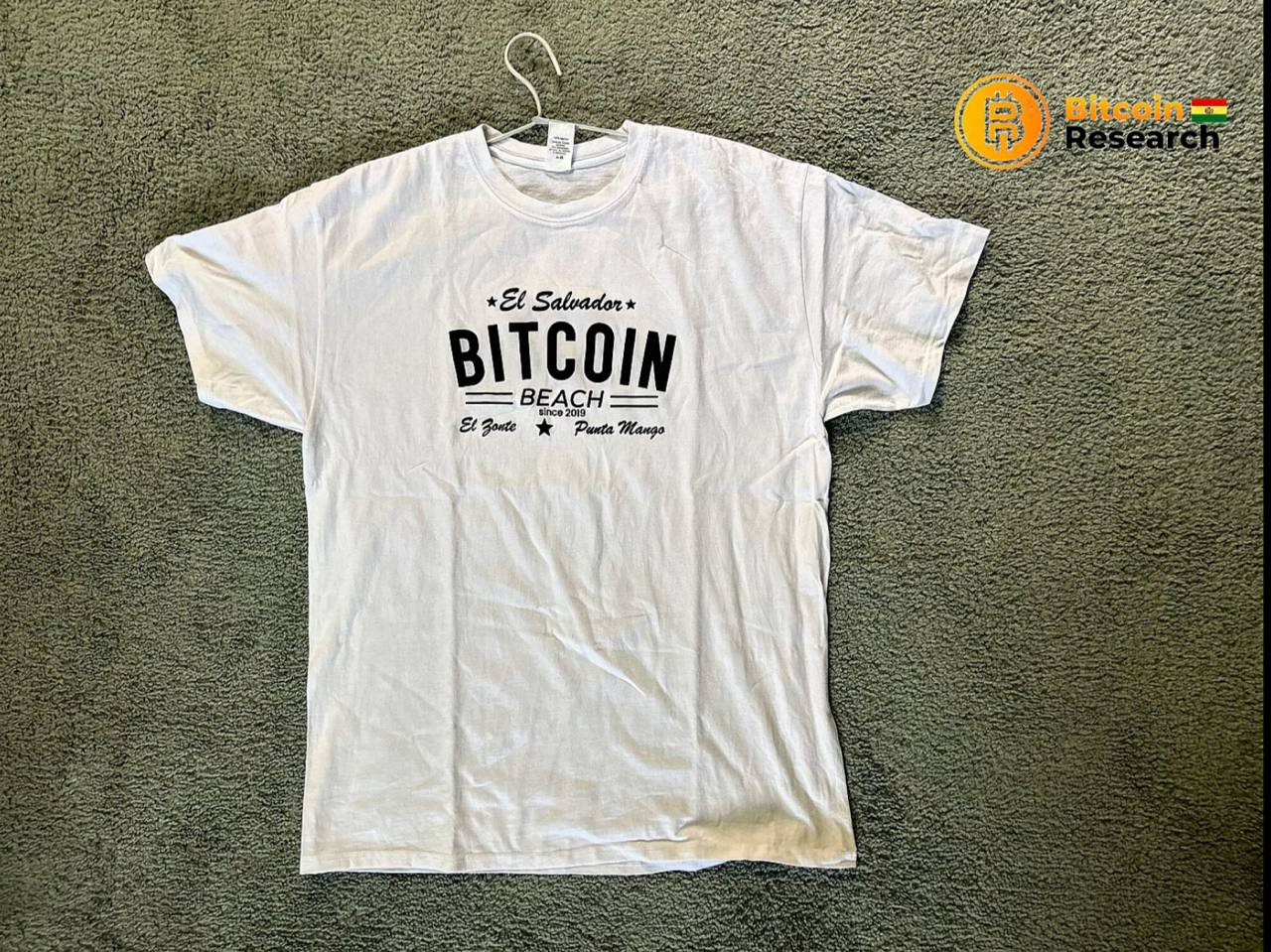 Polera bitcoin beach L